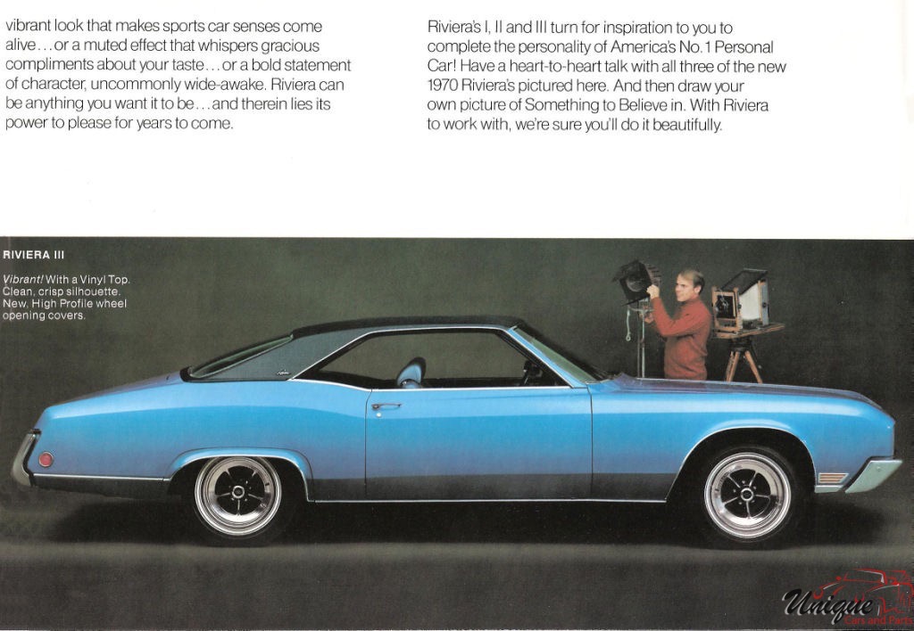 1970 Buick Riviera Car Brochure Page 2